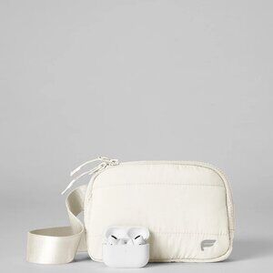 NEW Essential Puffer Belt Bag - White
